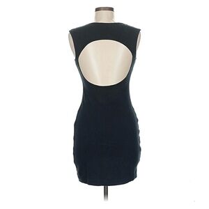 American Apparel Black Backless Dress